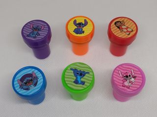 6 sellos de personajes