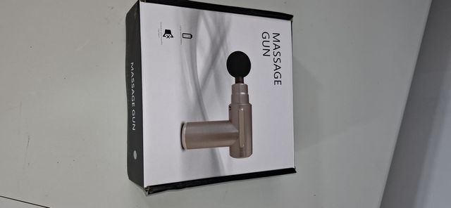 Pistola de Masaje Gris con Accesorios