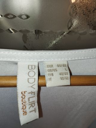 Blusa Ombré con Encajes Talla 44-46