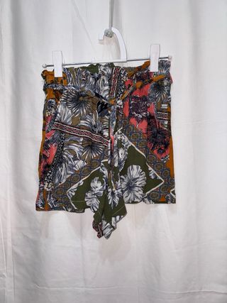 Pantalón corto estampado