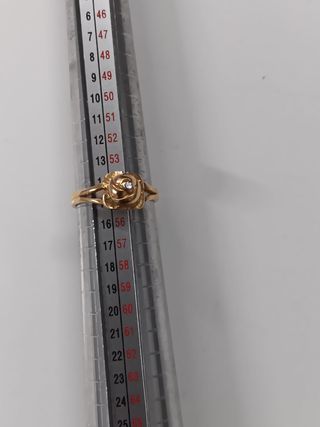 Anillo Oro 18k con Brillante