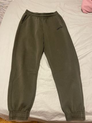 Pantalón de chándal Puma verde oliva