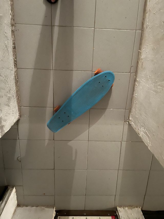 Monopatín azul Decathlon