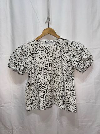 Camiseta corta estampada