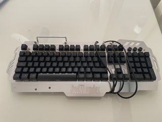 Teclado Gamer RedThunder Plata y Negro