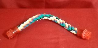 Percha para pájaros multicolor