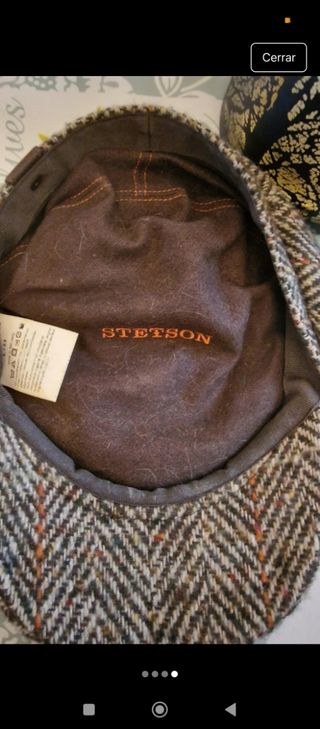 Gorra Stetson Hatteras Herringbone 