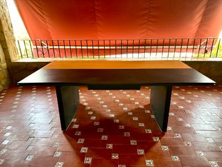 Mesa de despacho Bordonabe madera y metal