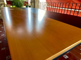 Mesa de despacho Bordonabe madera y metal