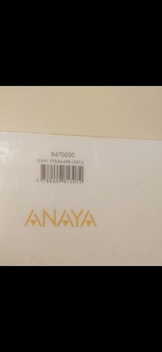 Oferta libro 2° Bachillerato.