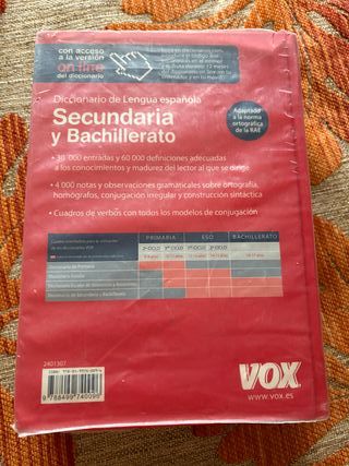 Diccionario de Secundaria y Bachillerato (Spani...