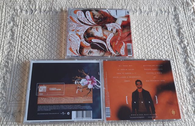 Lote 3 CDs Música Pop Latino