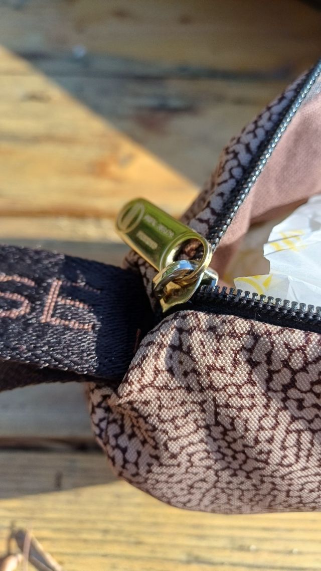 Pochette Borbonese Beige e marrone