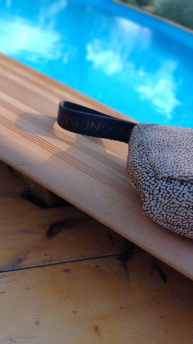 Pochette Borbonese Beige e marrone