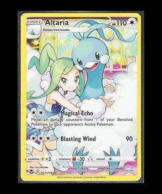Carta Pokémon TCG "Altaria Trainer Gallery TG11"
