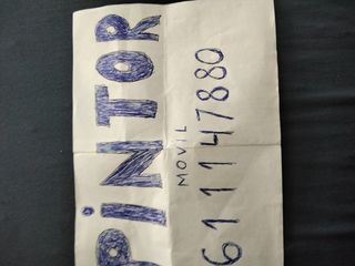 Pintor español muy profesional y formal