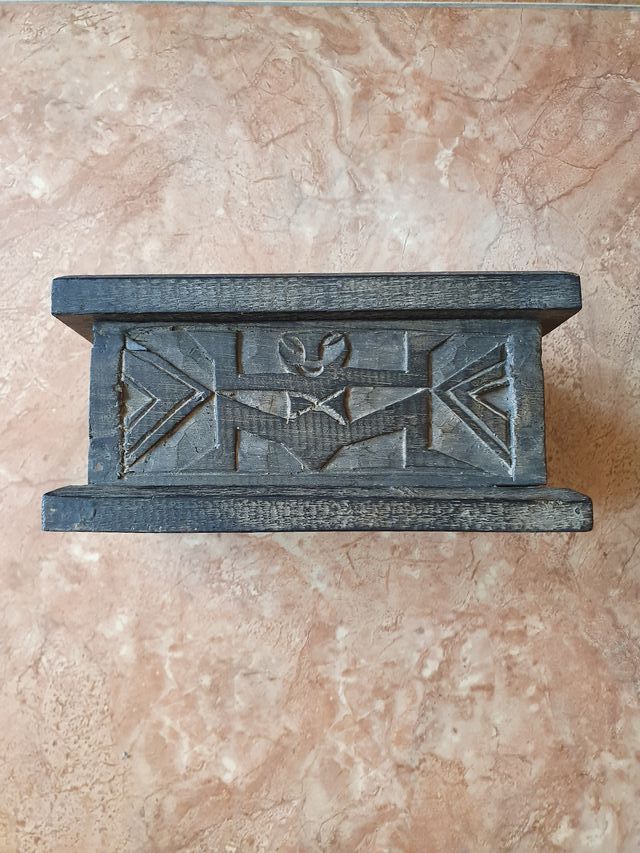 Cajita de madera decorada