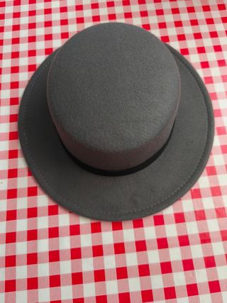 Sombrero campero gris hombre Sin marca