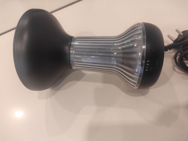 Difusor Secador Negro y Plateado