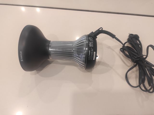 Difusor Secador Negro y Plateado