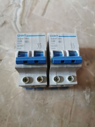 Interruttori magnetotermici CHINT DZ47-60 C20 C25