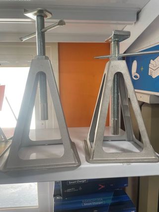 kit de 2 caballetes para caravana