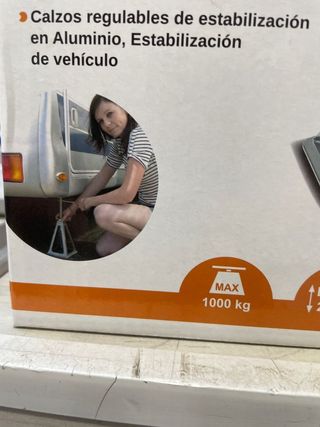 kit de 2 caballetes para caravana