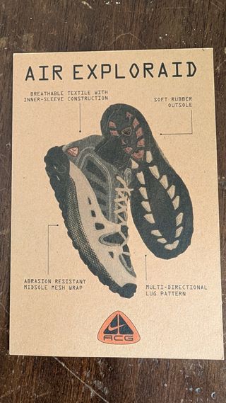 Nike ACG Air Exploraid Talla 38 Beige/Gris