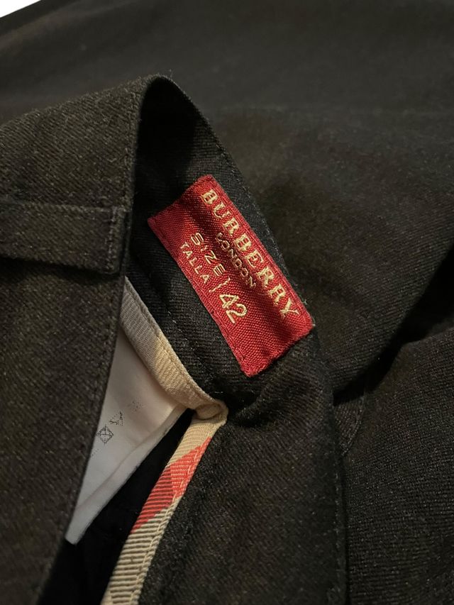 Pantalones Bullberry London Negros Talla 42