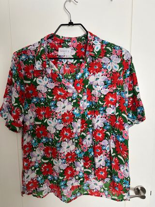 Camisa Compañía Fantástica floral manga corta