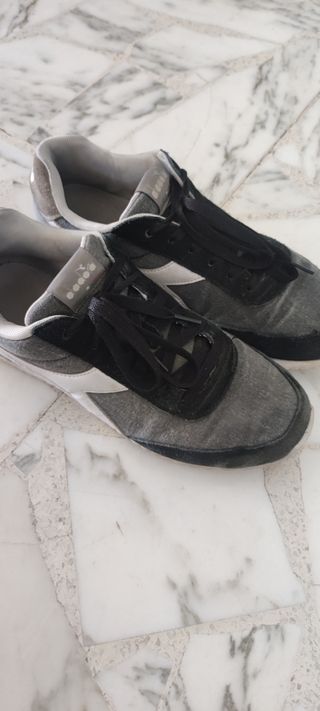 Scarpe Diadora uomo nere/grigie