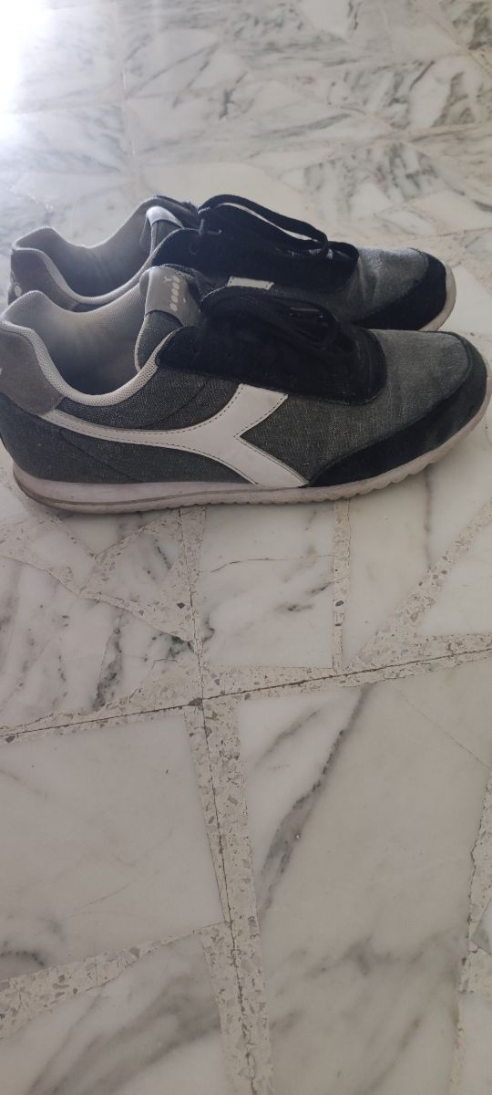 Scarpe Diadora uomo nere/grigie