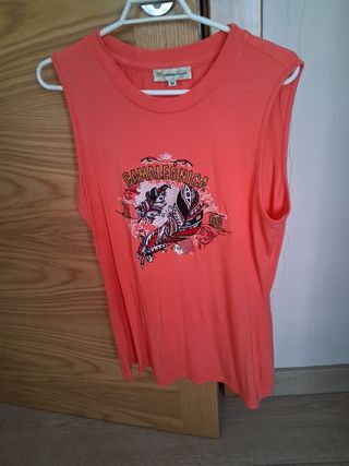 Camiseta Camaleonica Talla M Naranja