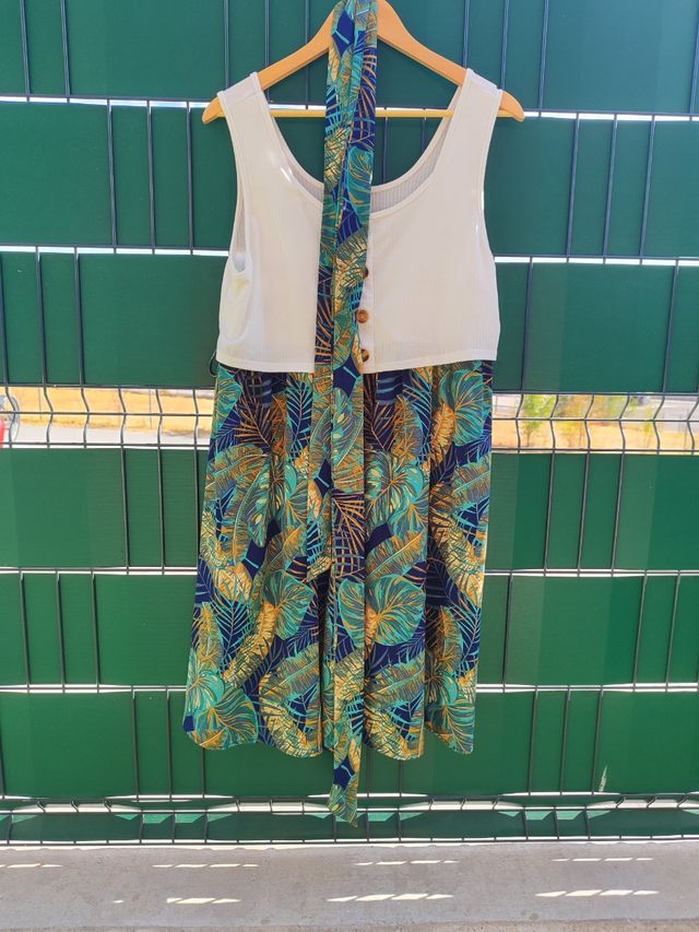 Vestido premamá/lactancia estampado