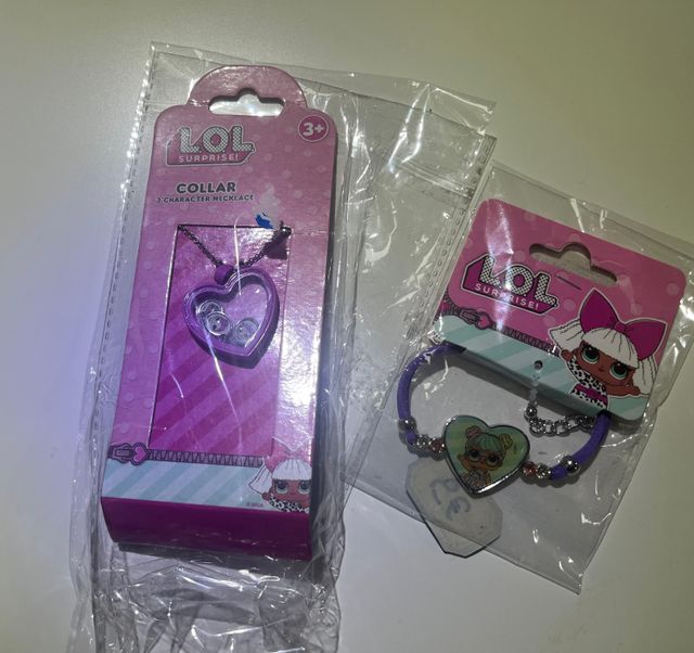 Collar y Pulsera LOL Surprise