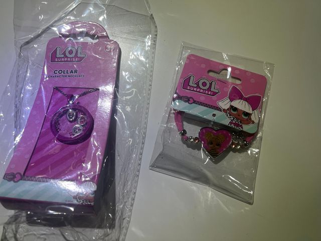 Collar y Pulsera LOL Surprise