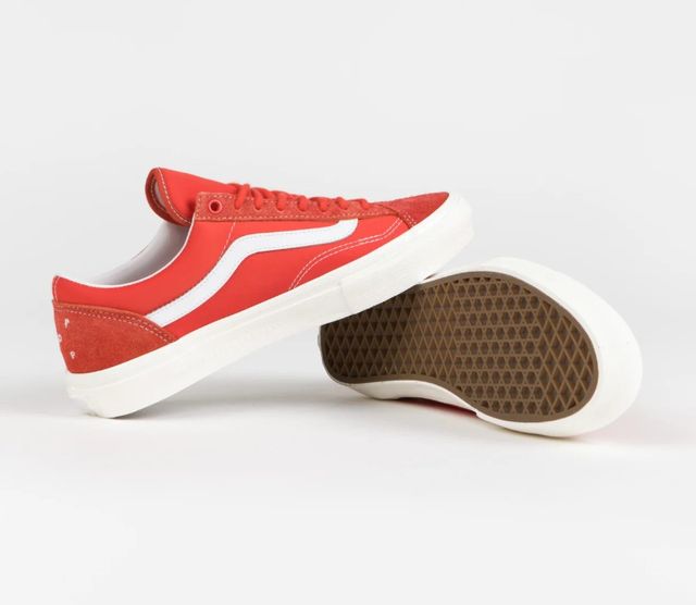 Zapatillas Vans Skate Style Pop Rojas Talla 36
