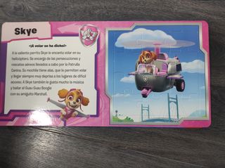 Libro Puzzle Patrulla Canina 3+ Años