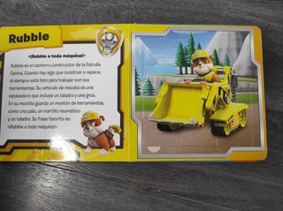 Libro Puzzle Patrulla Canina 3+ Años