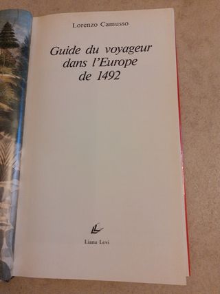 Guide du voyageur dans l'Europe de 1492