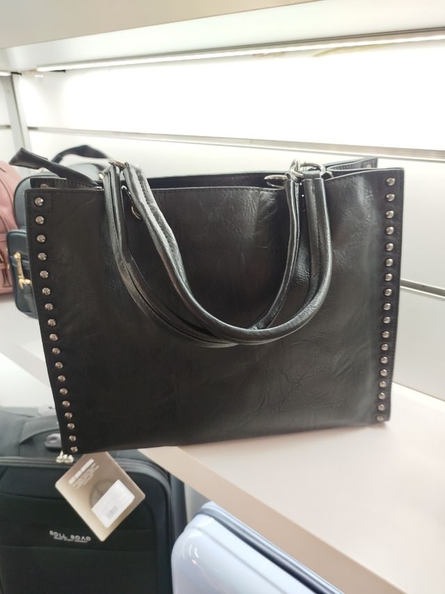 Borsa Coveri Donna Nera con Borchie