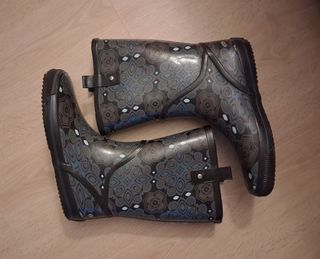Botas de agua estampadas