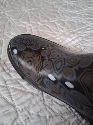 Botas de agua estampadas