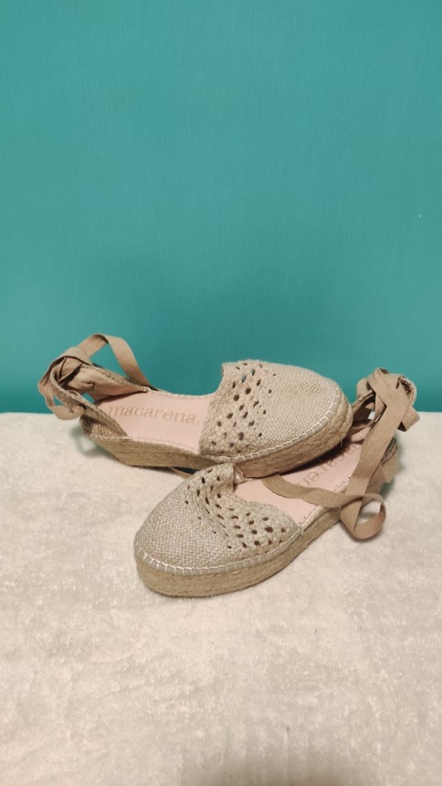 Sandalias Macarena Beige