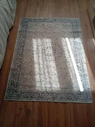 Alfombra Beige y Gris 1'50 x 110