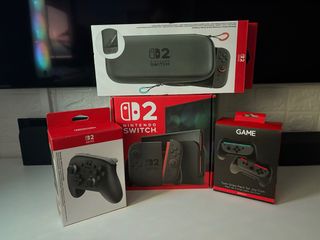 Nintendo Switch 2 con accesorios