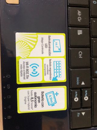 Ordenador Asus Eee PC para piezas