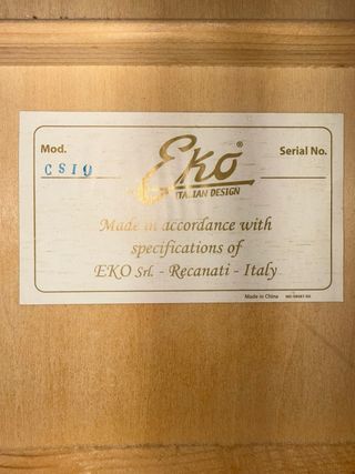 Guitarra Española Eko