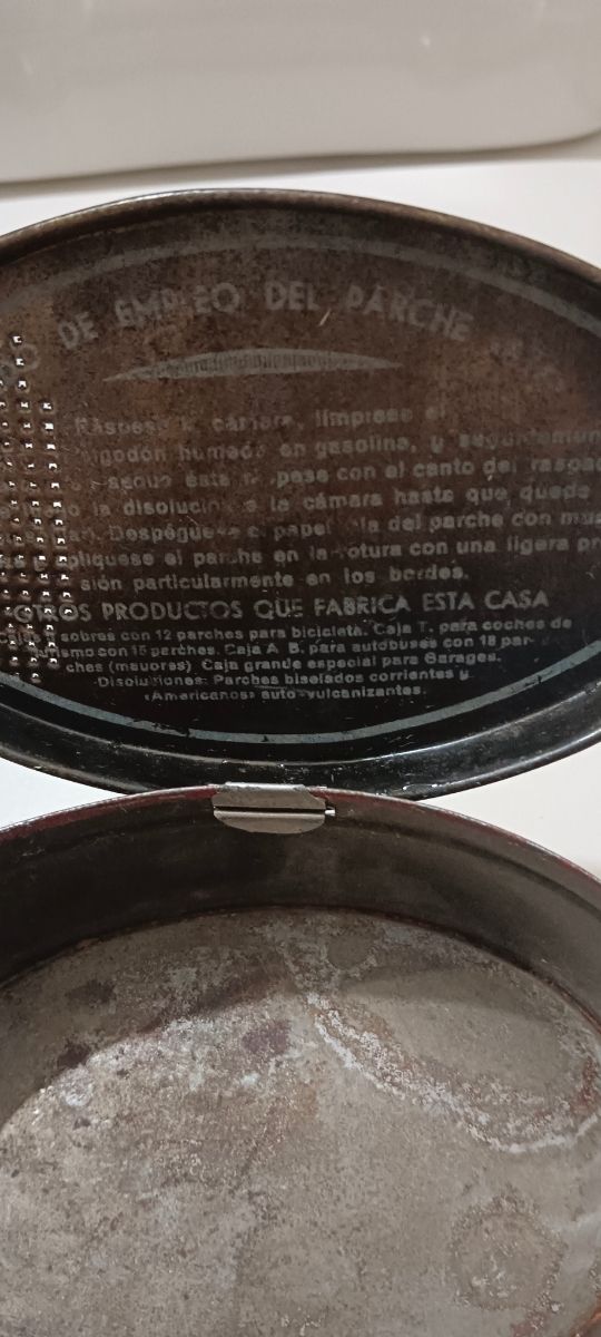 Caja de parches bicicleta ATA RÁPIDO