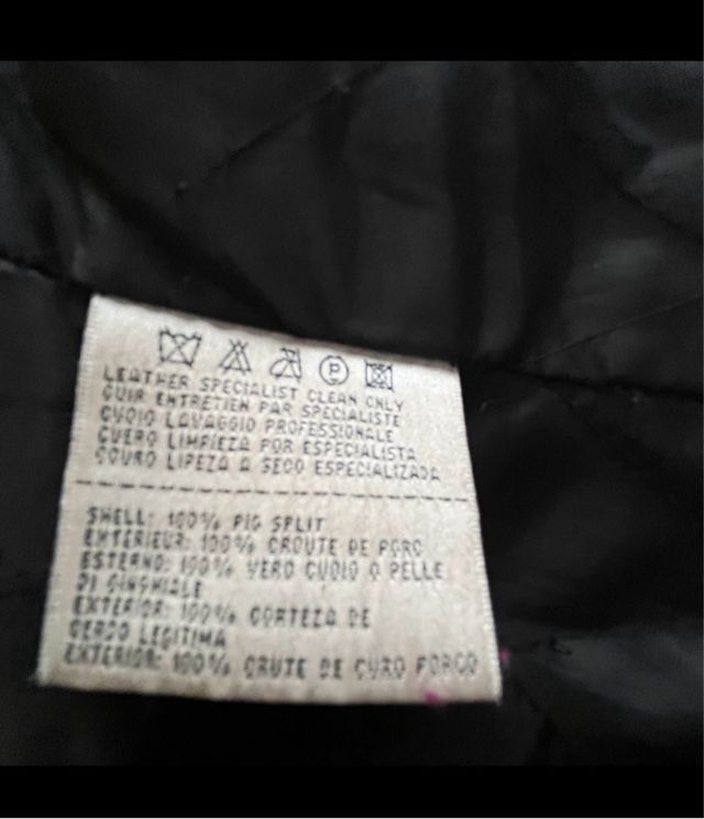 Abrigo piel vuelta con capucha y pelo sintético